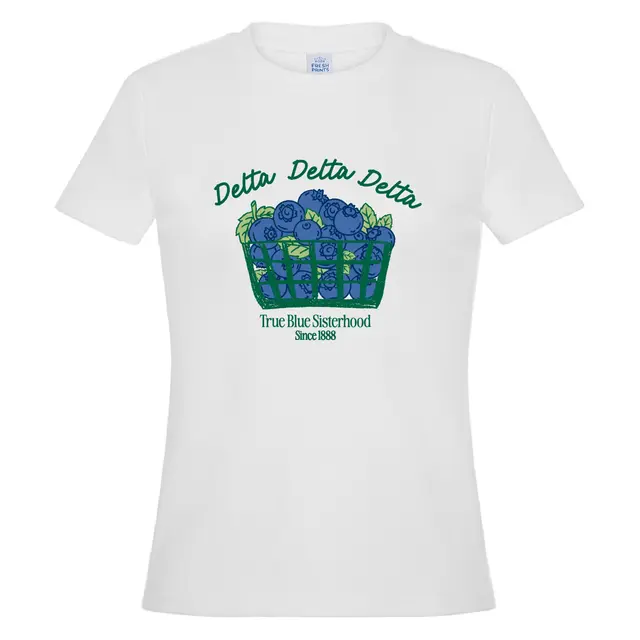 Delta Delta Delta Blueberry Basket PR Shirt 2
