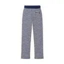 Alpha Xi Delta Striped Block Lettering PR Sweatpants 2