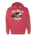 Beta Theta Pi Car Illustration Rush Hoodie 2
