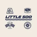 Little 500 Checker Pattern Event Sweater
