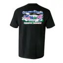 Fraternity Shorts with Kappa Sigma Powderpuff Tournament with Football Stadium and Pink Ribbon Helmet Design on it