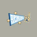 Delta Phi Epsilon Foam Finger and Stars Game Day Hoodie