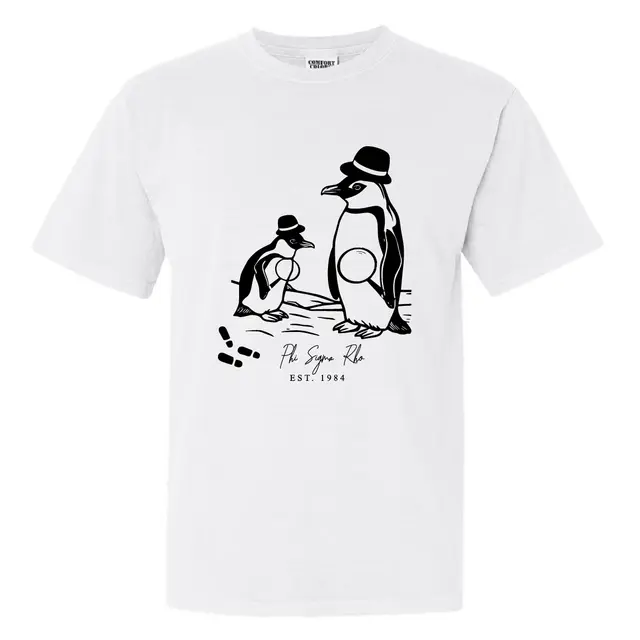 Phi Sigma Rho Penguin Detective PR Shirt 2