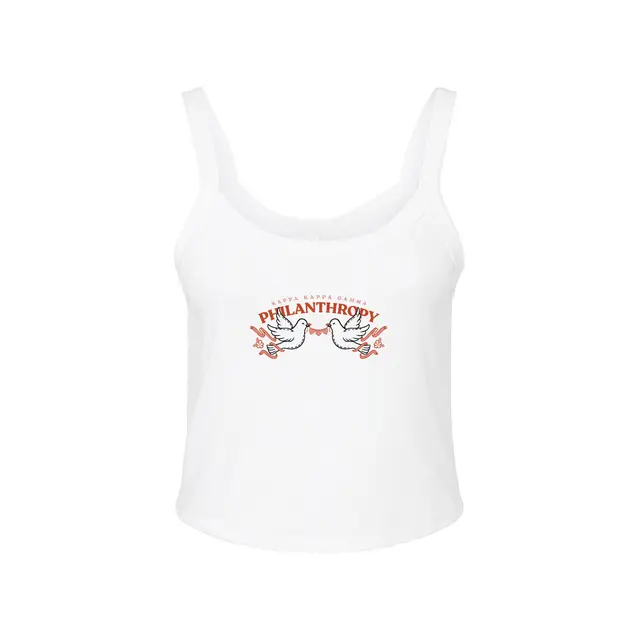 Kappa Kappa Gamma Doves and Banners Philanthropy Tank 2