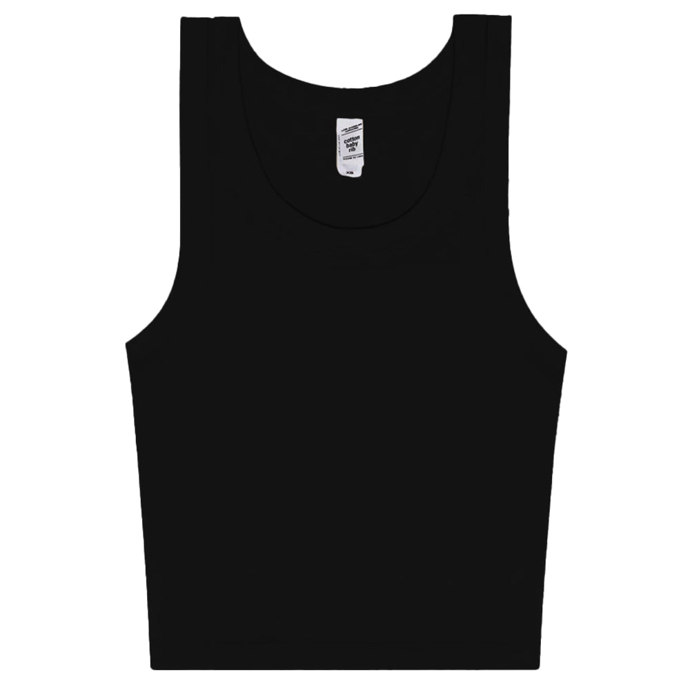 トップス AM1376 Amari ribbon tops baby BLACK AMARI | TOP CRINKLED TAFFETA BLACK