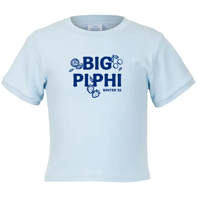 Pi Beta Phi Big Fruit Graphic Big Little Reveal Shirt 2