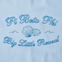 Pi Beta Phi Shells and Script Big Little Reveal Shirt