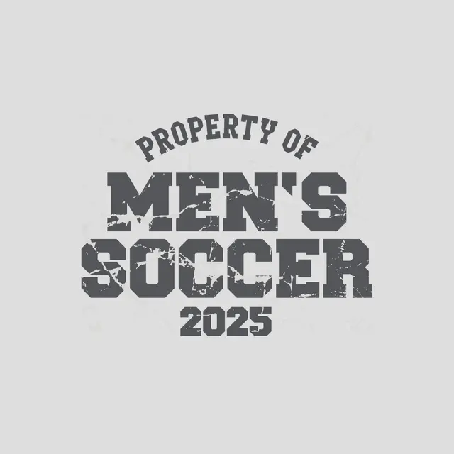 Men's Soccer Distressed Text PR Hoodie