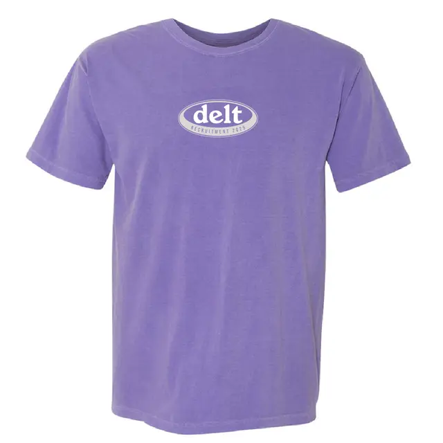Delta Tau Delta Oval Logo Recruitment Shirt 2