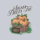 Sigma Delta Tau Pumpkin Basket Parent's Weekend Sweater