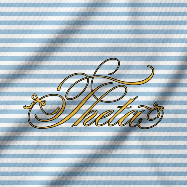 Kappa Alpha Theta Script Lettering PR Shorts