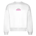 Sigma Lambda Gamma Stars and Block Text PR Crewneck 2