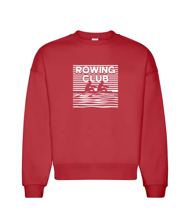 Rowing Club Rowing Illustration Graphic PR Crewneck