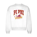 Pi Beta Phi Bold Helmet Game Day Crewneck 2