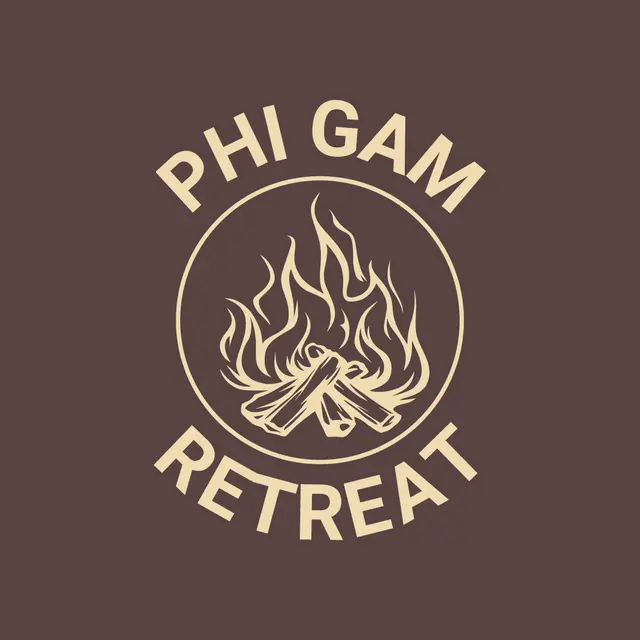Phi Gamma Delta Campfire Graphic Retreat Hoodie