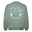 Girl Gains Weightlifting Graphic PR Sweater 2