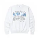 Alpha Gamma Delta Mountain Scene Winter Formal Crewneck 2