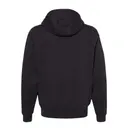 Men's Bateman Power Full Zip Hooded Fleece Black Back