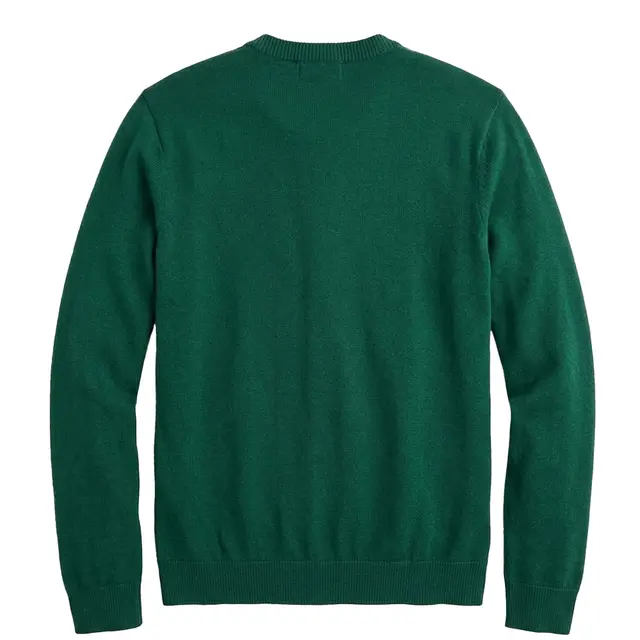 Men's Pilbloc V-Neck Button Cardigan Sweater Hunter Back