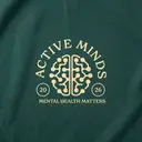 Active Minds Brain Illustration PR Crewneck