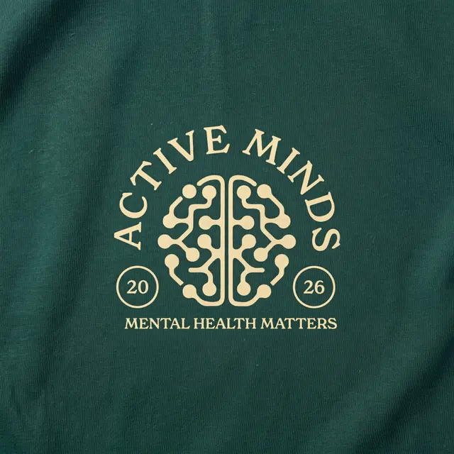 Active Minds Brain Illustration PR Crewneck