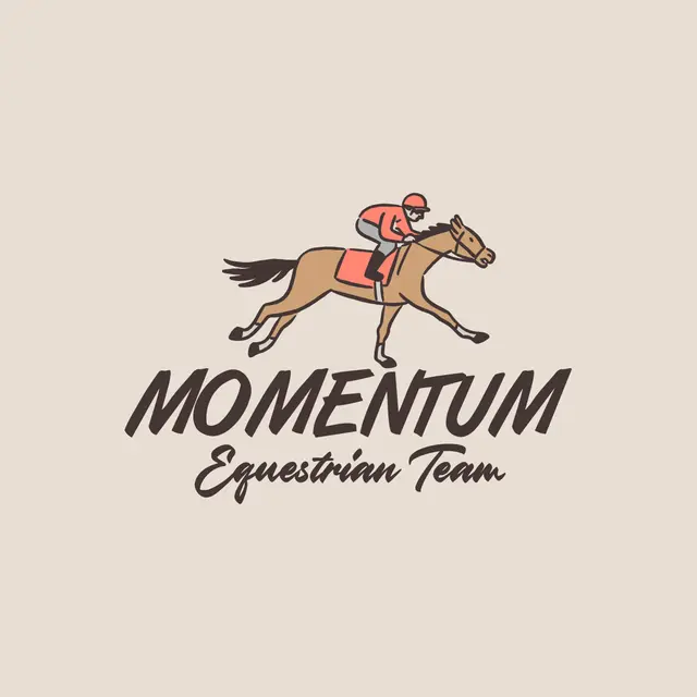 Equestrian Team Momentum Galloping Horse PR Shirt