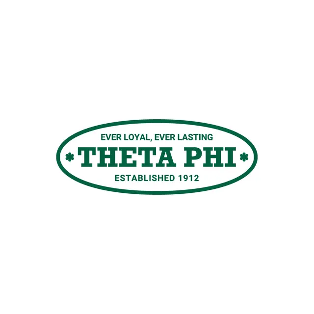 Theta Phi Alpha Oval Logo PR Crewneck