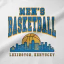 Men's Basketball City Skyline Basketball Graphic Crewneck