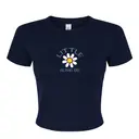 Alpha Sigma Alpha Daisy Graphic Big Little Reveal Shirt 2