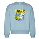 Kappa Alpha Theta Baseball Character Dads Day Crewneck 2
