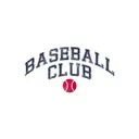 Baseball Club Bold Lettering PR Hoodie