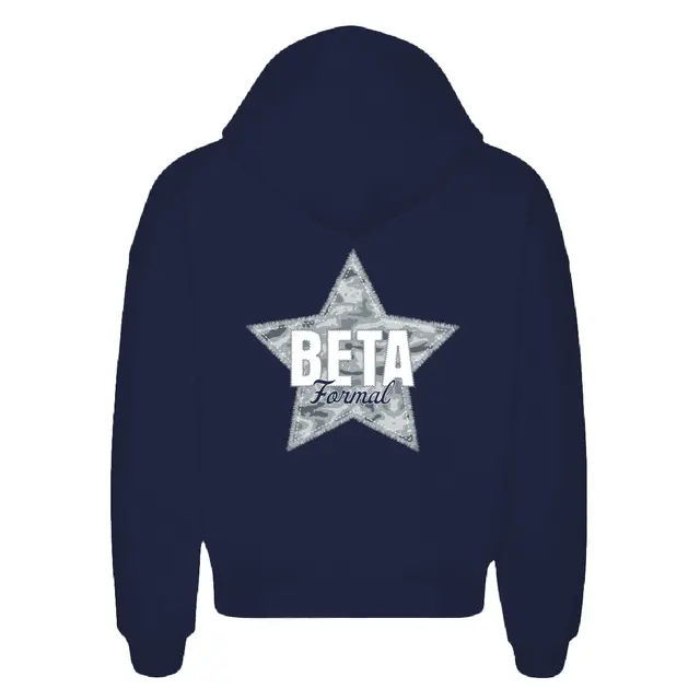 Beta Theta Pi Camo Star Formal Hoodie 2