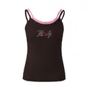 Phi Sigma Sigma Pink Script and Dotted Line Big Little Reveal Tank 2