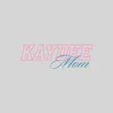 Kappa Delta Block and Script Text Mom's Day Crewneck