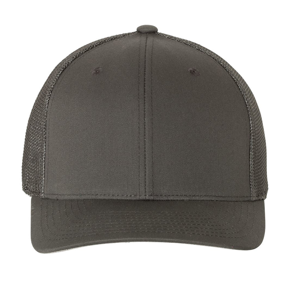 Flexfit Trucker Mesh Baseball Cap Plain Blank Hat Curved Visor NEW Flex