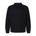 Adidas Men's Lifestyle Full-Zip Jacket  Black Front