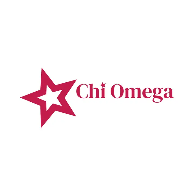 Chi Omega Star Logo PR Shirt