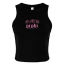 Pi Beta Phi Pink Floral Graphic Founder's Day Tank 2