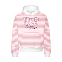 Her Campus Striped Design PR Hoodie 2