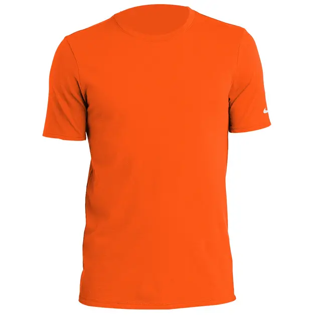 Nike Dri-Fit Cotton/Poly Tee nkbq5231 Brilliant Orange Front