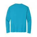 Sport-Tek Men's Zone Performance Long Sleeve T-Shirt Atomic Blue Back