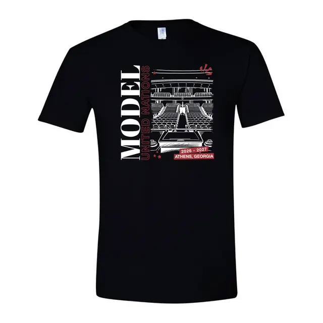 Model United Nations Theatre Illustration PR Shirt 2