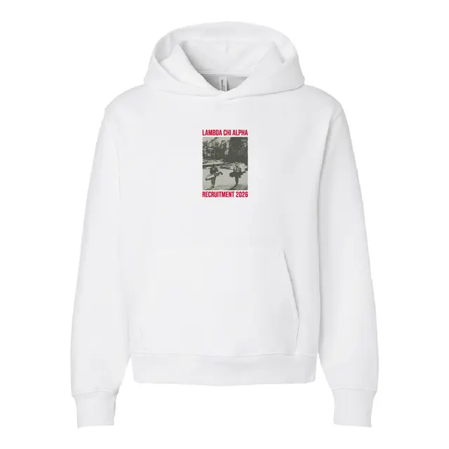 Lambda Chi Alpha Golfers Graphic Recruitment Hoodie 2