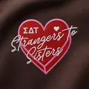 Sigma Delta Tau Heart Illustration Rush Hoodie