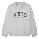 Alpha Xi Delta Distressed Block Text PR Crewneck-2