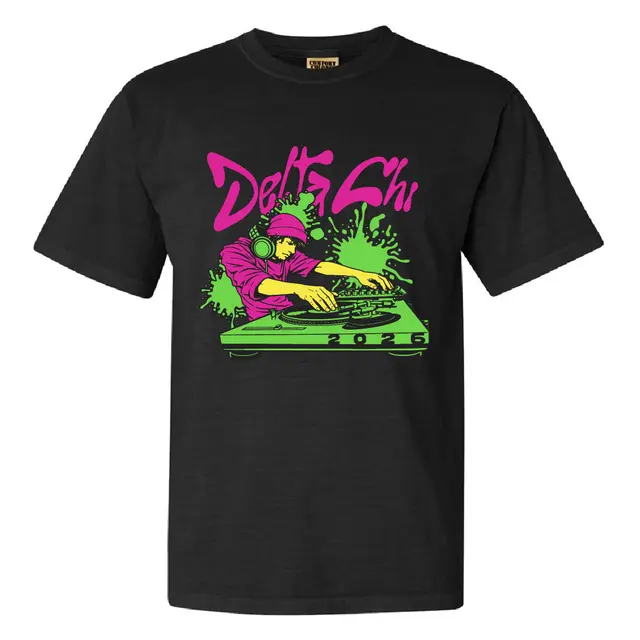 Delta Chi DJ Graphic PR Shirt 2