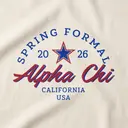 Alpha Chi Omega Star Graphic Semi Formal Tank