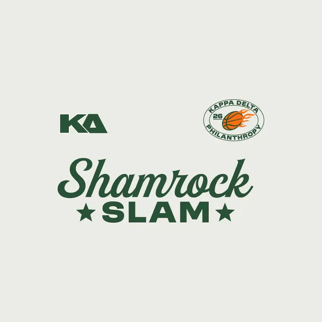 Kappa Delta Flaming Basketball Logo Philanthropy Shirt