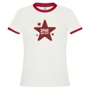 Delta Phi Epsilon Big Star Text Bid Day Shirt 2