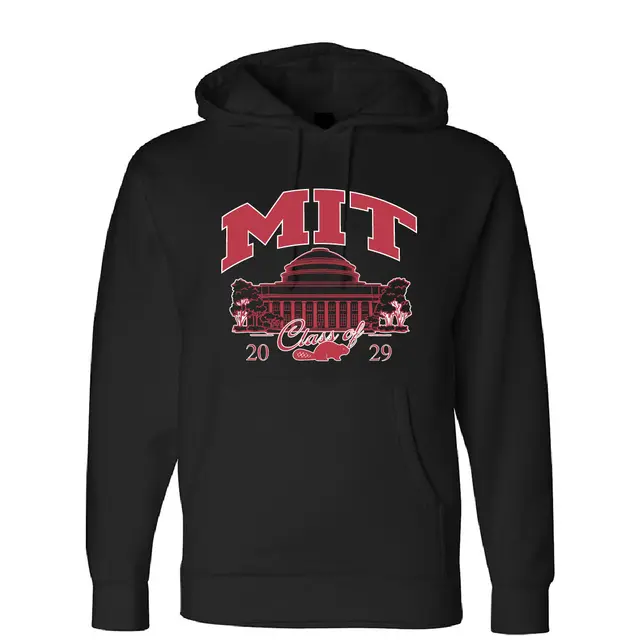 MIT Dome Illustration Graduation Hoodie 2